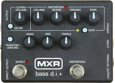 Басовый предусилитель/дибокс MXR M80 Bass D.I.+