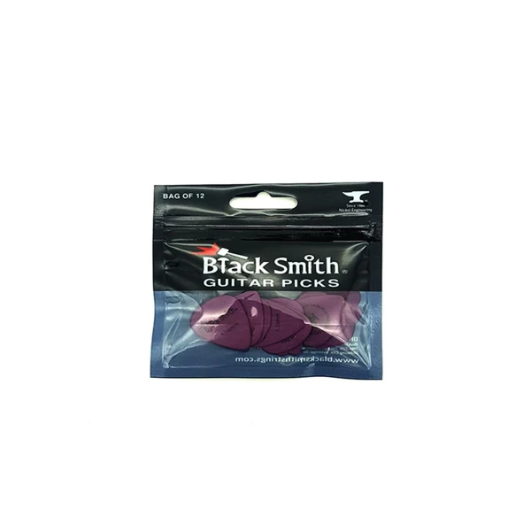 Медиаторы delrin 1.14 мм BlackSmith Standard Picks SDP114PE-EH Extra Heavy, 12 шт, фиолетовые