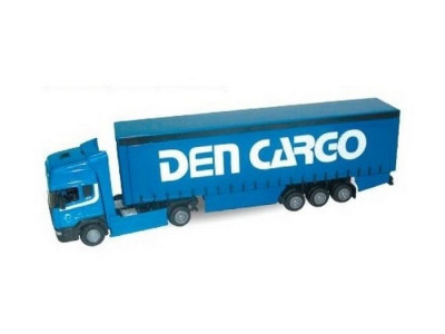 Машина Autotime "SCANIA"тягач с п/прицепом 1:48