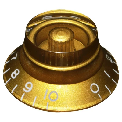 Ручка потенциометра (дюймовый размер), конус, Gold Hosco H-KG-160I Les Paul