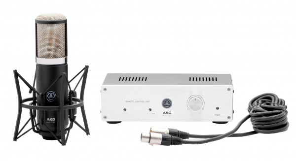 Ламповый микрофон AKG P820 Tube предусилитель, SH300 "паук"