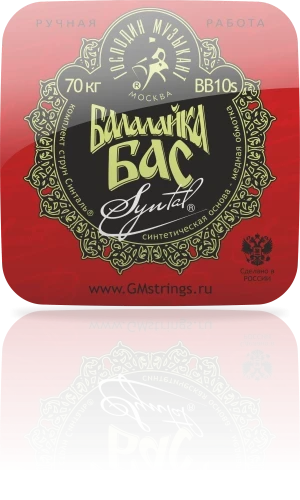 Струны для балалайки бас ГОСПОДИН МУЗЫКАНТ BB10s