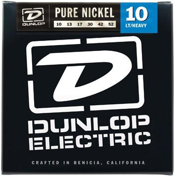 DUNLOP DEK Pure Nickel Light/Heavy 10-52 струны для электрогитары