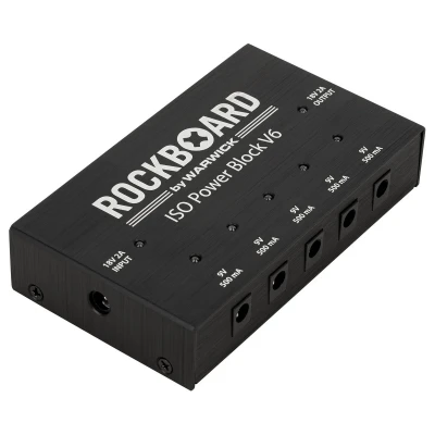 Блок питания с изолированными выходами Rockboard ISO Power Block V6, 5x9В 500 mA, 1x18В 15mA