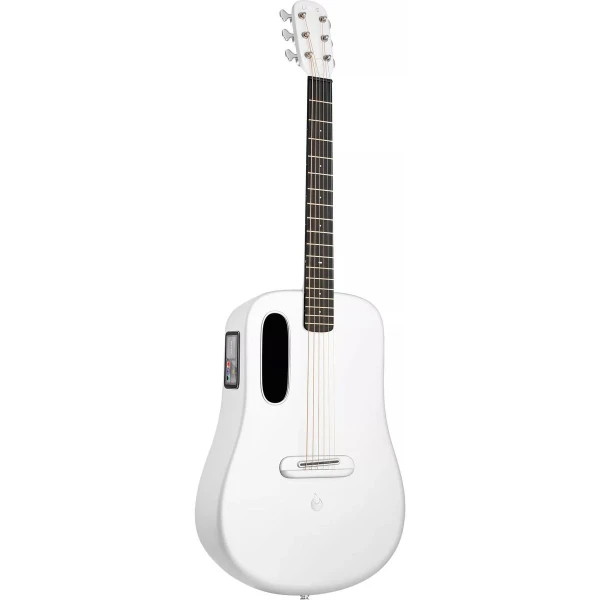 Трансакустическая гитара с чехлом Lava ME 4 38 White, цвет белый