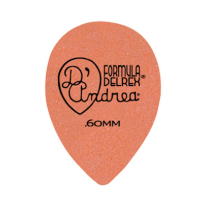 Медиатор 0.60 мм DAndrea RD358 .60TM 72 шт