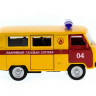 Машина "АВТОПАНОРАМА" инерц. УАЗ (аварийная) 1/50, в/к 12*7*5,5 см