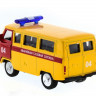 Машина "АВТОПАНОРАМА" инерц. УАЗ (аварийная) 1/50, в/к 12*7*5,5 см