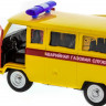 Машина "АВТОПАНОРАМА" инерц. УАЗ (аварийная) 1/50, в/к 12*7*5,5 см