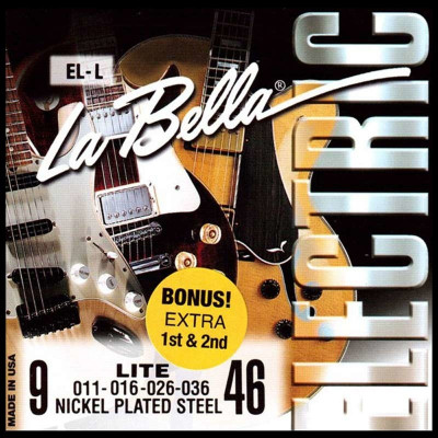 LA  BELLA EL-L струны для электрогитары 9-46
