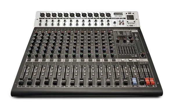 Микшерный пульт Nordfolk PRO-12MAX, 12 каналов, 1 стерео, DSP, MP3 плеер, EQ