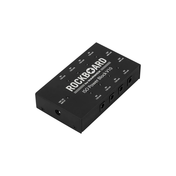 Блок питания с изолированными выходами Rockboard RBO POW BLO ISO 10V2, 8x9В 150 mA, 2x18В 400 mA