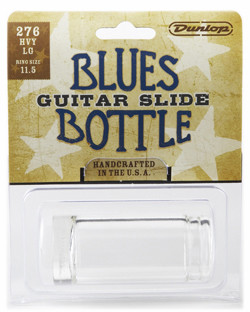 DUNLOP 276 Blues Bottle Heavy Clear Large слайд для гитары стеклянный в виде бутылочки