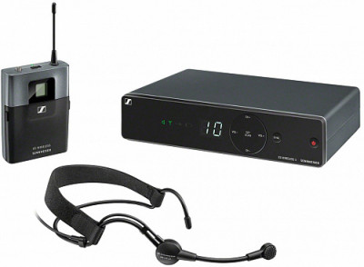 Sennheiser XSW 1-ME3-B радиосистема вокальная с головным микрофоном