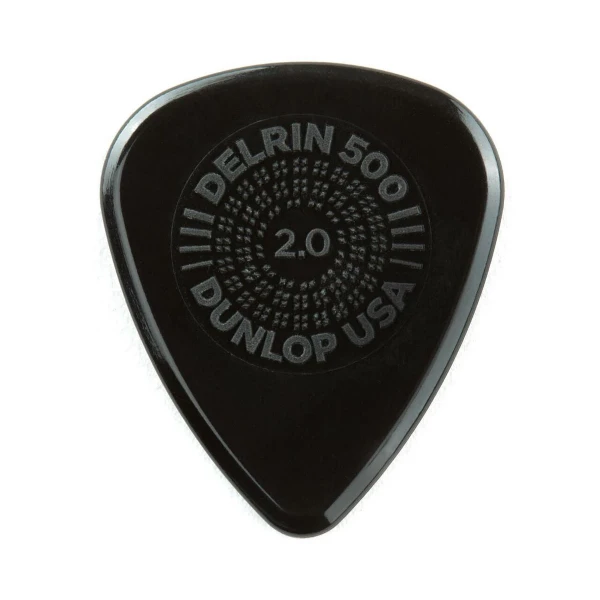 Медиаторы Dunlop 450R200 Delrin 500 Primegrip, толщина 2 мм, 72 шт.