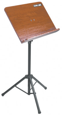 QUIK LOK MS332 оркестровый пюпитр с деревянным столом (55х37 см), высота 75-129 см.