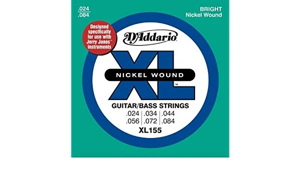 D'Addario XL155 Набор 6 струн для электрогитары/баса 024-084