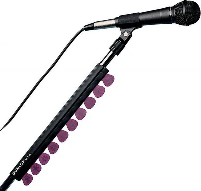 Держатель для медиаторов Dunlop 5012 Mic Stand Pick Holder, 12", крепится к микрофонной стойке