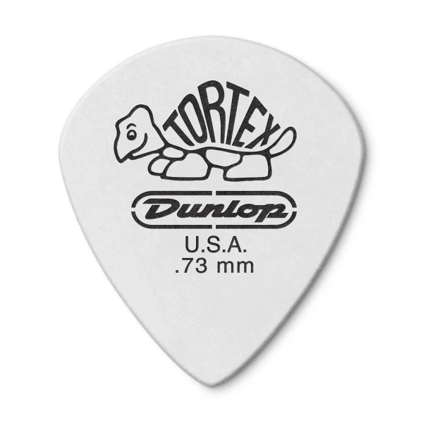Медиаторы Dunlop 478P073 Tortex White Jazz III, толщина 0.73 мм, 12 шт.