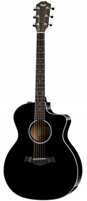 TAYLOR 214CE-BLK DLX электроакустическая гитара с кейсом