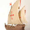 Корабль экспедиции Христофора Колумба "Нинья" 1/100