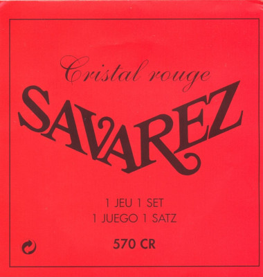 SAVAREZ 570 CR CRISTAL ROUGE струны для классических гитар (28-32-40-30-34-42) нормального натяжения