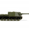 Сборная модель ZVEZDA Советское штурмовое орудие ИСУ-152, 1/100
