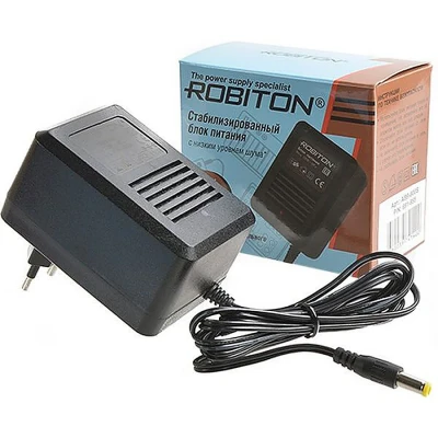Блок питания стабилизированный Robiton AB9-800S, 9V, 800 мА