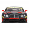 Машина "АВТОПАНОРАМА" Bentley Continental GT3, черный, 1/32, в/к 17,5*13,5*9 см