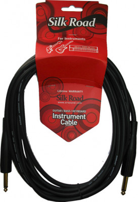Кабель инструментальный SRN-15 4,5 м., Jack/Jack 6,5; Jack-6,3 моно, металлопластик кабель инструментальный 4,5 м Jack-Jack (моно)