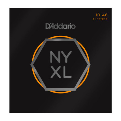 Струны для электрогитары D'ADDARIO NYXL1046 никель, 10-46