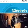 D'ADDARIO EJ11 Light 12-53 струны для акустической гитары
