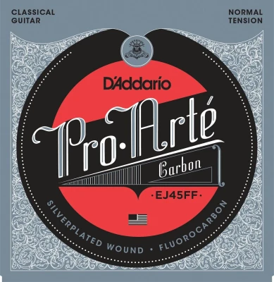 Струны для классической гитары D'Addario EJ45FF Pro Arte Carbon/Dynacore, Normal Tension