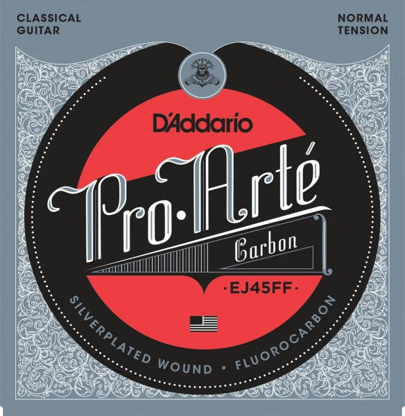 Струны для классической гитары D'Addario EJ45FF Pro Arte Carbon/Dynacore, Normal Tension