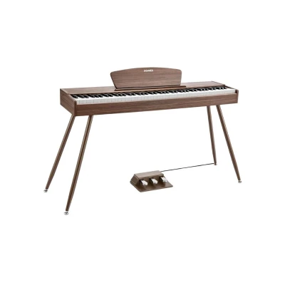 Цифровое пианино Donner DDP-80 Walnut, 88 клавиш, 128 полифония, 1 тембр