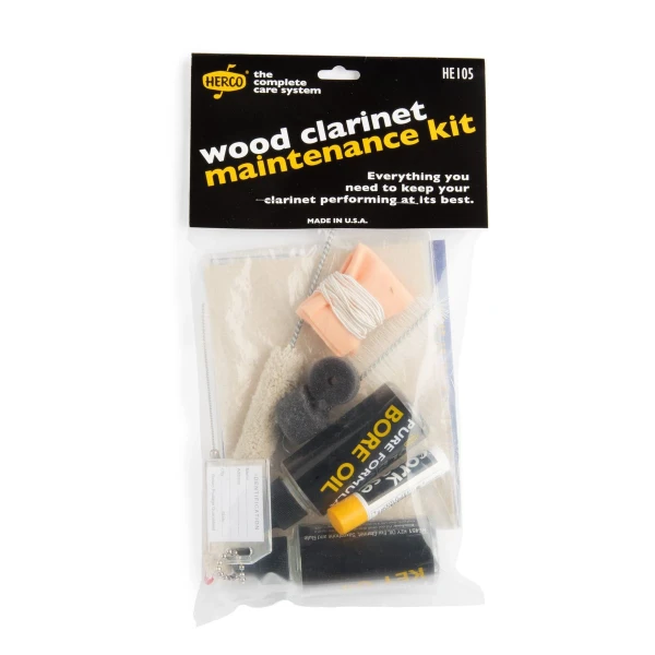 Набор для ухода за деревянным кларнетом Herco HE105 Wood Clarinet Maintenance Kit
