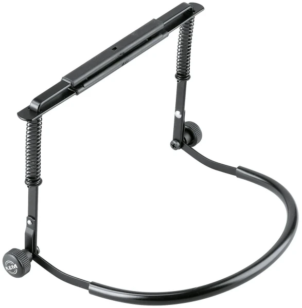 Держатель на шею для губной блюзовой гармошки K&M 16416-000-55, черный