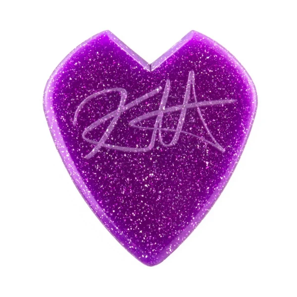 Медиаторы нейлоновые Dunlop 47PKH3NPS Kirk Hammet Jazz III Purple Sparkle, толщина 1.38 мм, 6 шт
