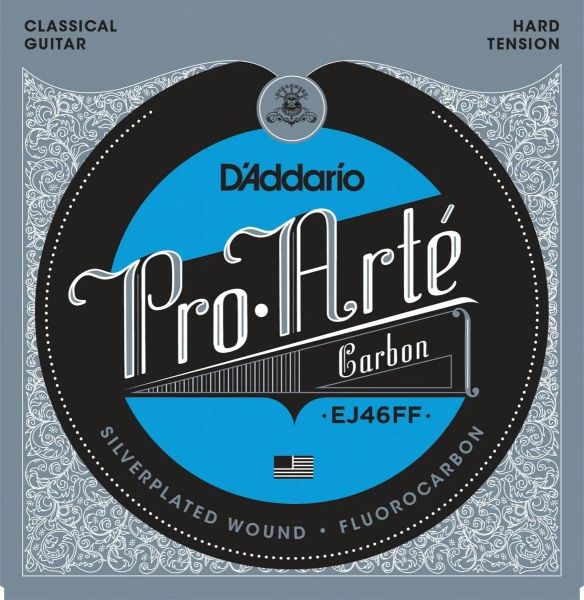 Струны для классической гитары D'Addario EJ46FF Pro Arte Carbon/Dynacore, Hard Tension