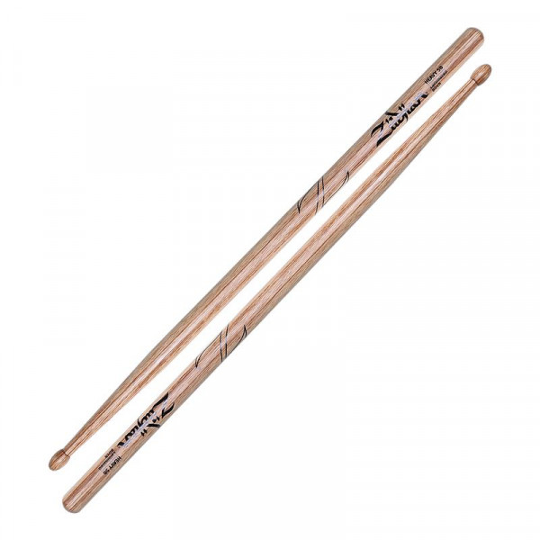ZILDJIAN Z5BH HEAVY 5B LAMINATED BIRCH барабанные палочки с деревянным наконечником, материал: ламинированная береза