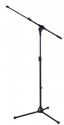 FORCE MSC-16 - Стойка микрофонная черная (до 1,7м), "журавль" 0,91м