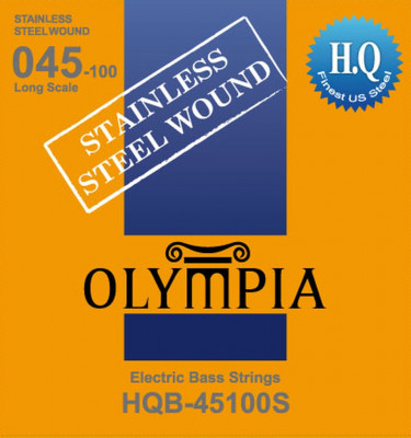 Комплект струн для бас-гитары Olympia HQB45100S