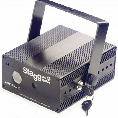 STAGG SLR CITY 17-2 BK лазерный проектор цветомузыка + LED прибор