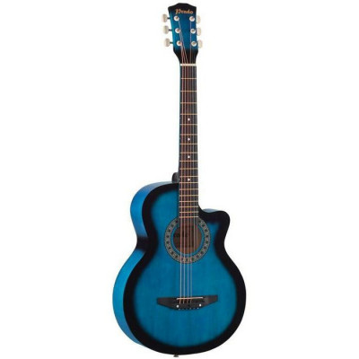Акустическая гитара PRADO HS-3810 BLU синяя бёрст матовый