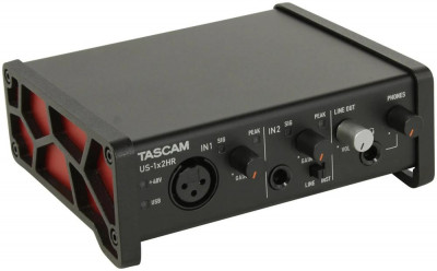 Аудиоинтерфейс TASCAM US-1x2HR USB, 24 бит/192 кГц