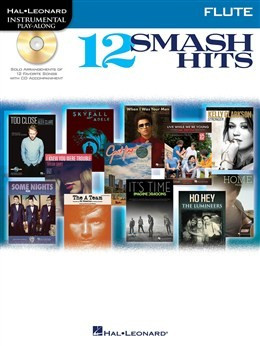 HL00119038 Hal Leonard Instrumental Play-Along: 12 Smash Hits (Flute) книга с нотами и аккордами