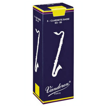 Vandoren CR-1215 (№ 1-1/2) Traditional трости для бас-кларнета (№ 1-1/2) 5 шт