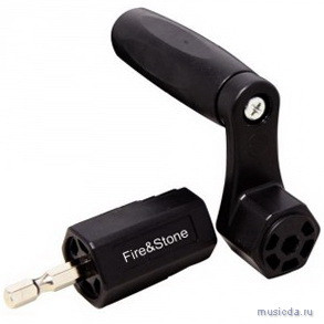 Ключ для намотки струн на колки FIRE&STONE Speedwinder Black черный