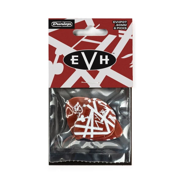 Медиаторы Dunlop EVHP07 EVH Shark, толщина 0.6 мм, 6 шт.