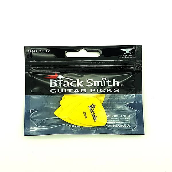 Упаковка медиаторов delrin 0.73 мм, 12 шт BlackSmith Triangle TAP073YW-M Medium 0.73mm Yellow